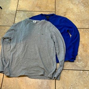 Bundle of solid long sleeve shirts!!